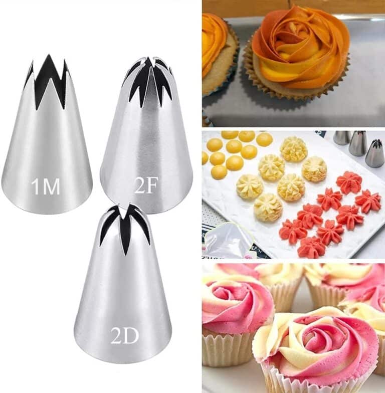 Icing Piping Tip Set 3 Large Decorating Tips