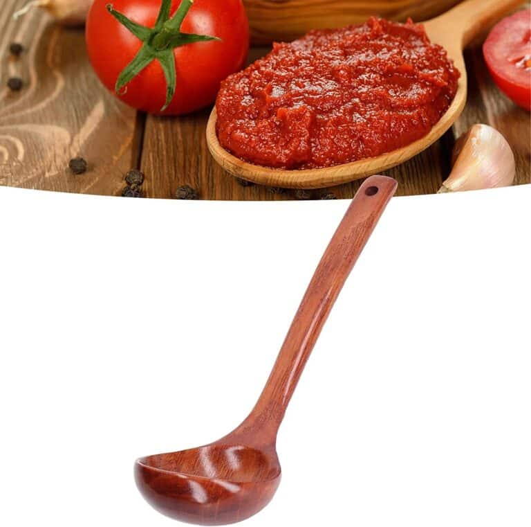 Wooden Spoon Large Natural Ladle