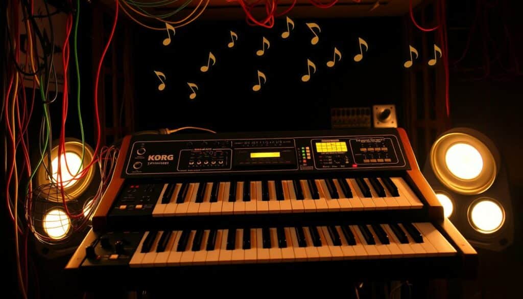 Korg M1 classic synth