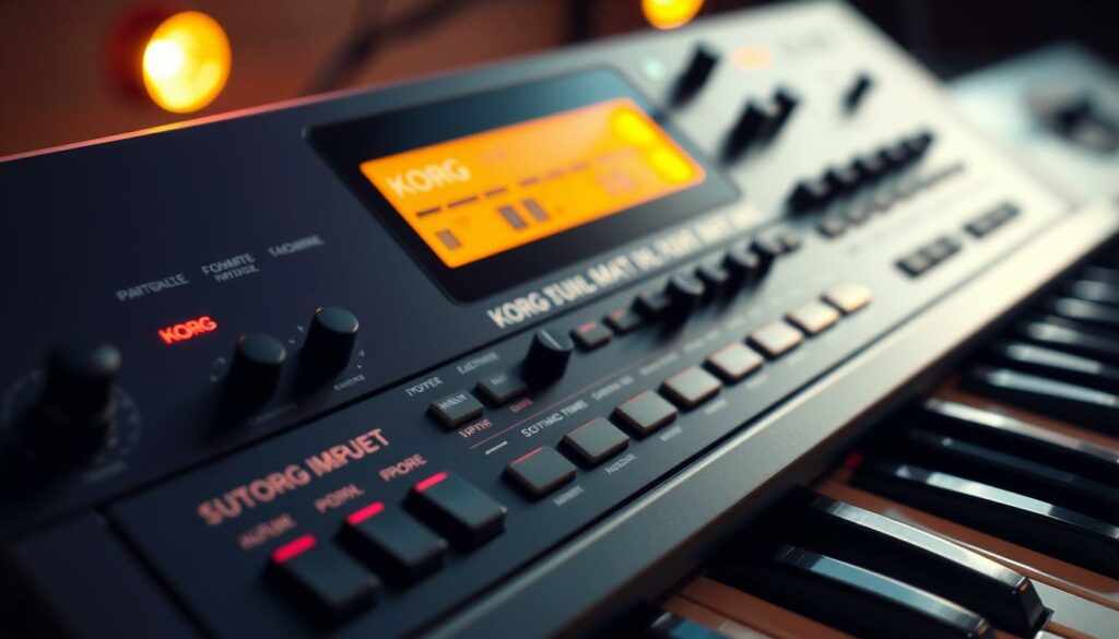 Korg M1 interface