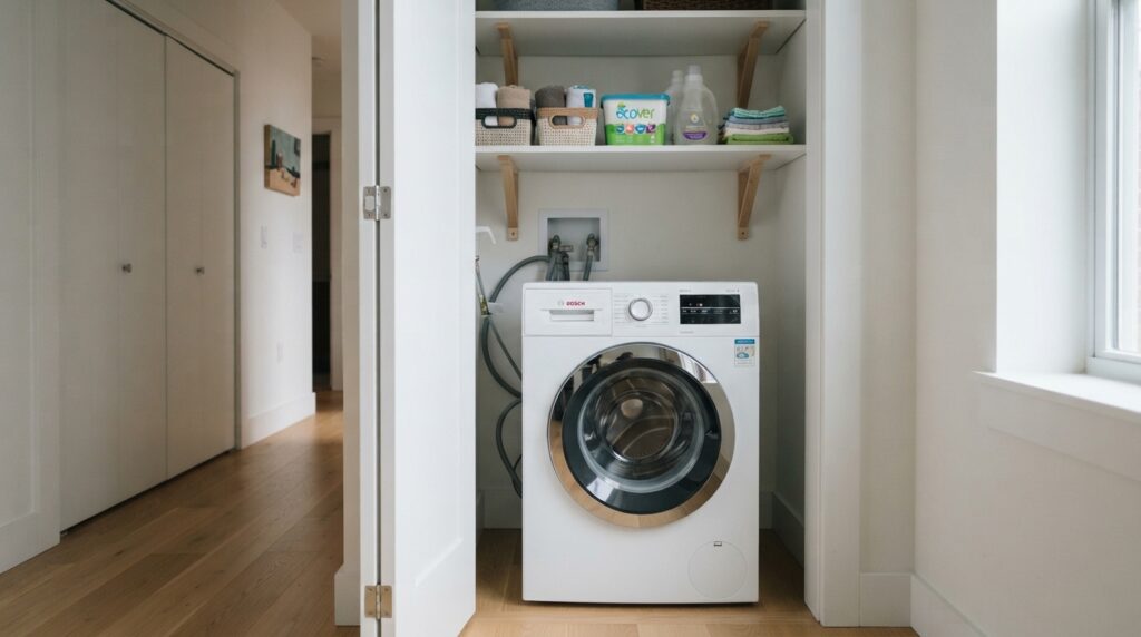 Bosch WAW285H2UC compact design in small space