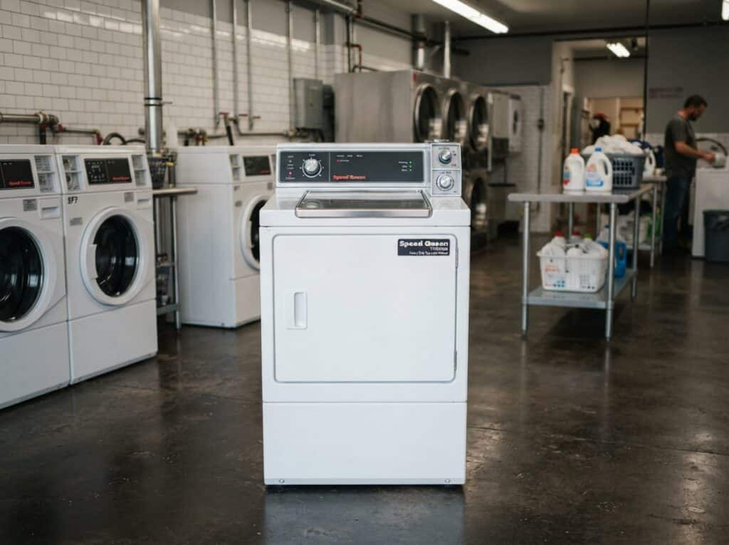 Speed Queen TR7003WN commercial-grade top-load washing machine