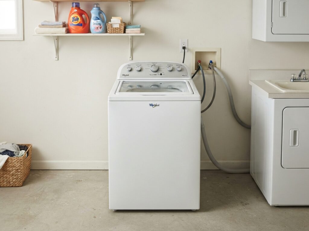 Whirlpool WTW5015LW top-load washing machine